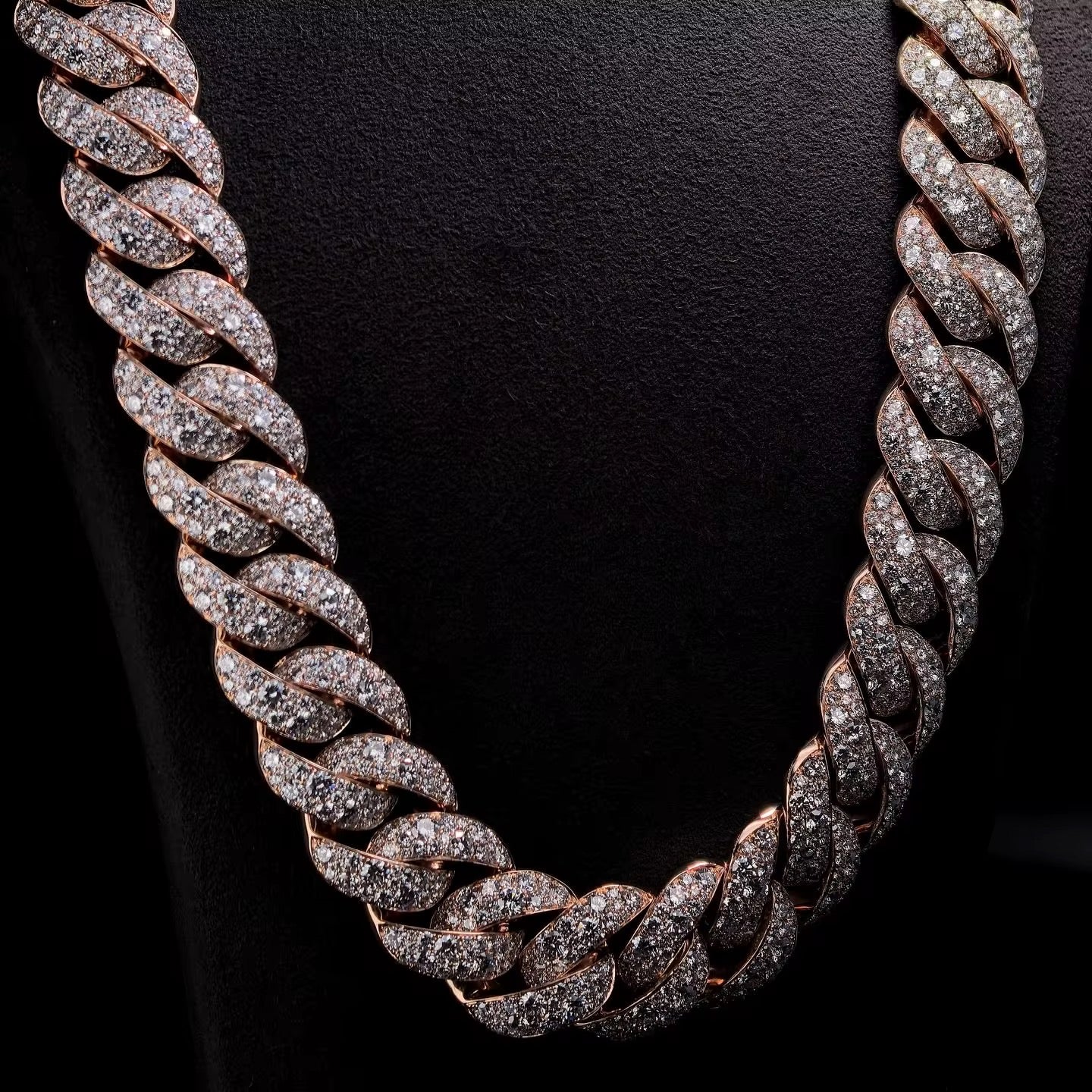 Premium Diamond Cuban Link Chain