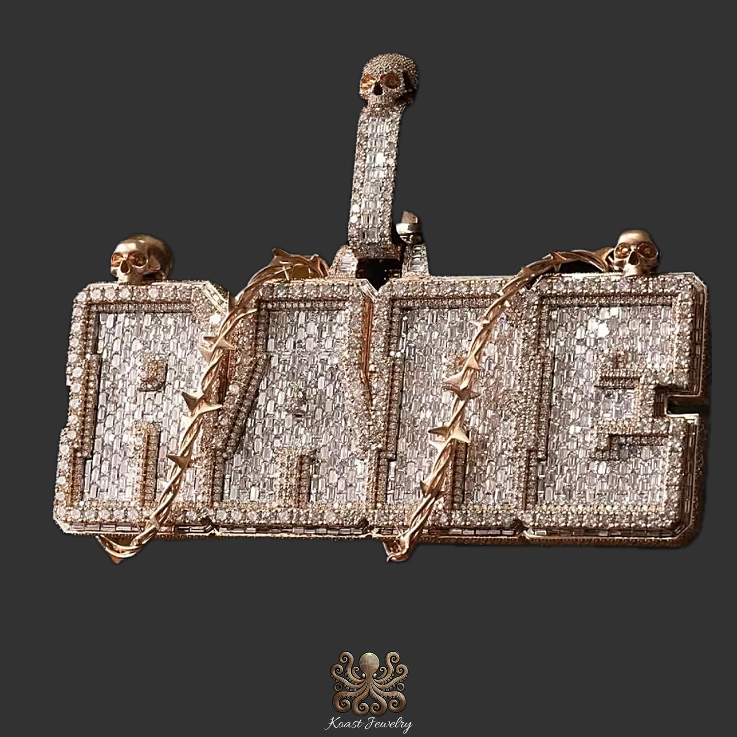 Opulent Diamond "MINE" Pendant