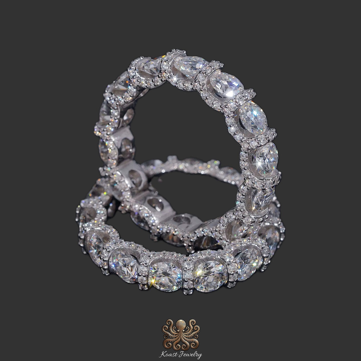 Radiant Round Diamond Eternity Ring