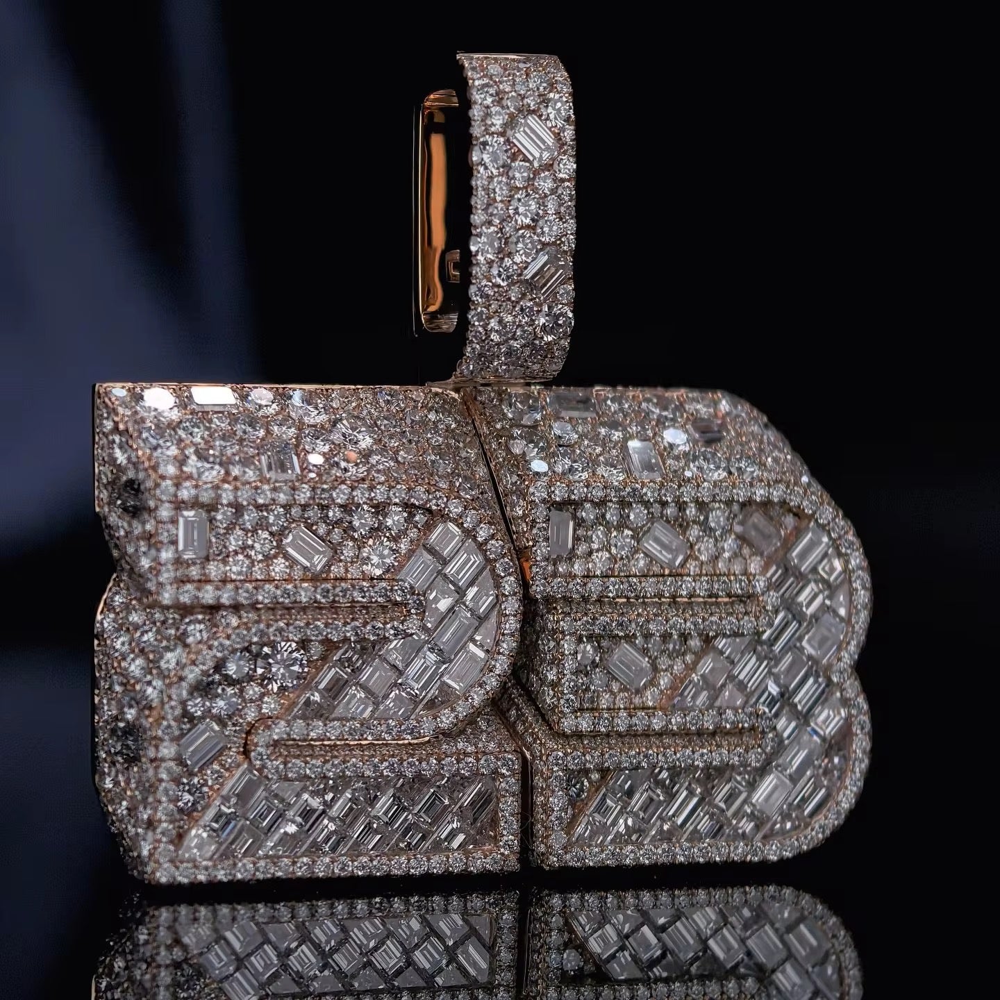 Luxury Diamond "23" Pendant