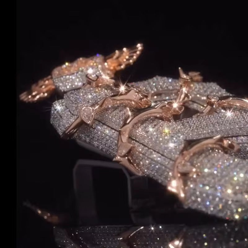 Extravagant Diamond 'P' Initial Pendant