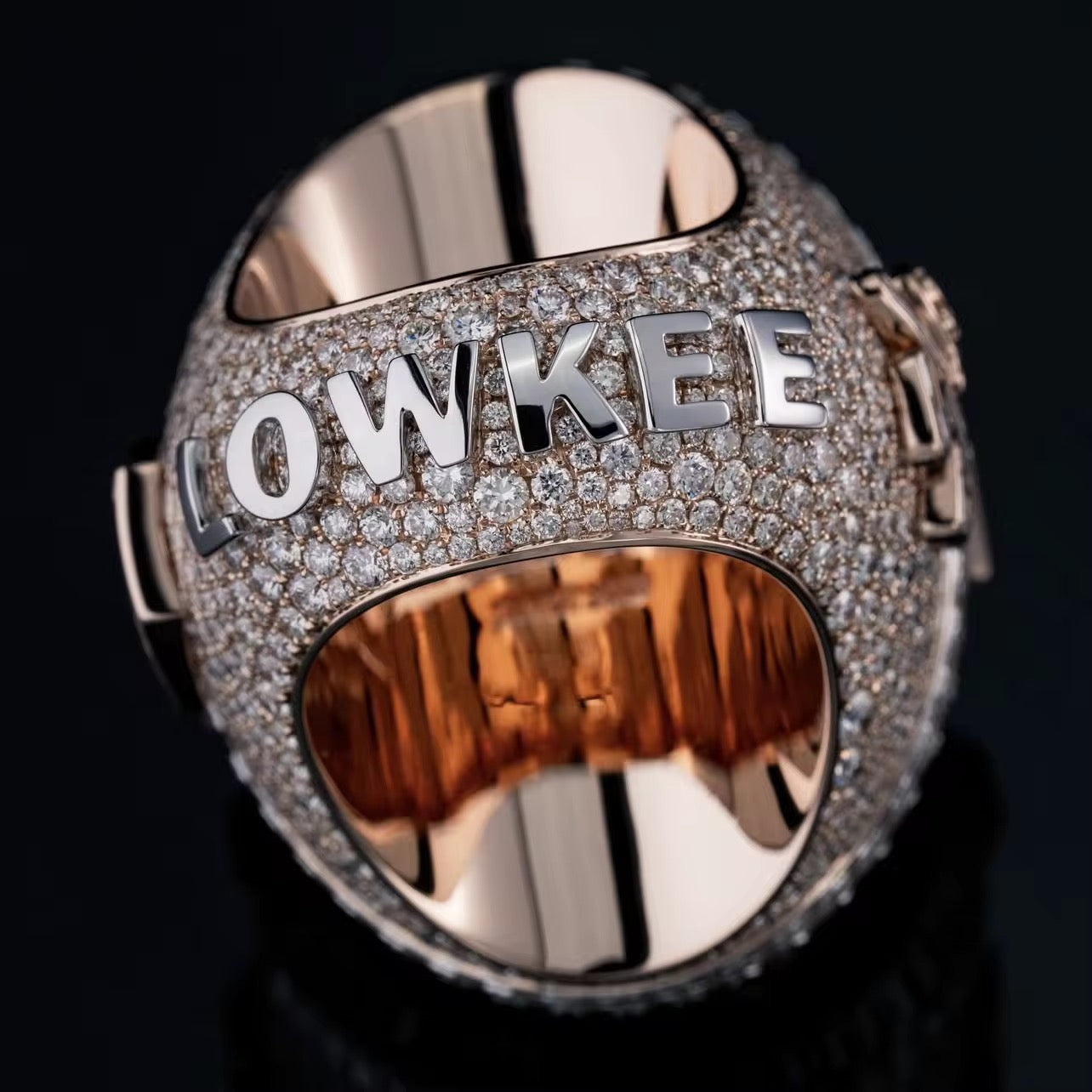 Luminous Presidential Baguette Diamond Ring