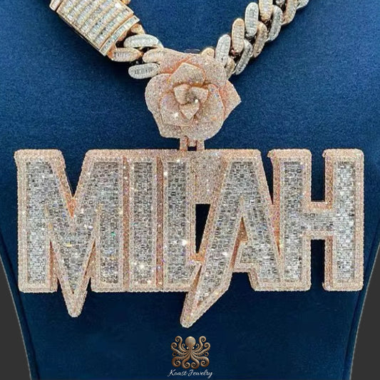 Luxury Diamond Rose "COUNT" Pendant
